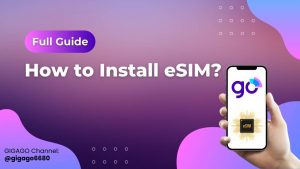 How to install Tunisia eSIM